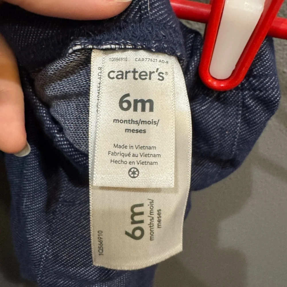 Carter's Navy Blue Kids Leggings